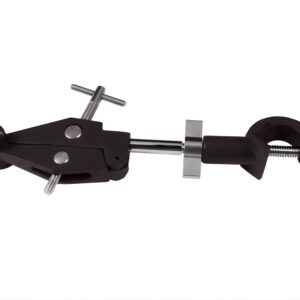 CLAMP RETORT, QUAD JAW, CROSS PATTERN, WITH BOSSHEAD