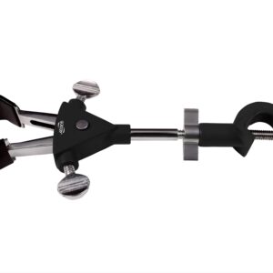 CLAMP RETORT, DUAL JAW, ADJUSTABLE, WITH BOSSHEAD
