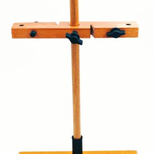 BURETTE STAND DOUBLE BASE, WOODEN