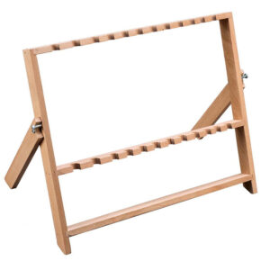 PIPETTE STAND, FOLDING, VERTICAL, WOODEN