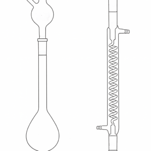 DISTILLING APPARATUS, AMMONIA, WITH GRAHAM CONDENSER, INTERCHANGEABLE JOINTS