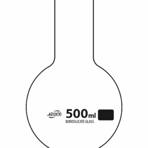 FLASK, BOILING ROUND, WIDE NECK