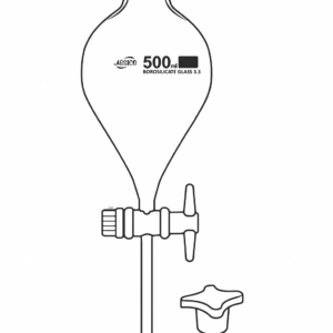 FUNNEL SEPARATING, PEAR SHAPED
