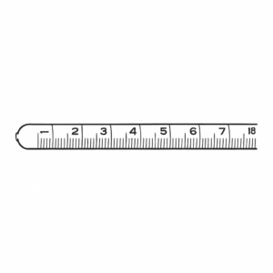 GAS TUBE, GRADUATED