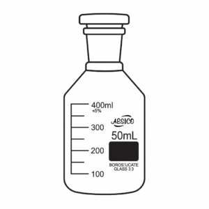 BOTTLES, REAGENT, NARROW NECK, WITH PP STOPPER