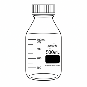 BOTTLES, REAGENT, WITH SCREW CAP