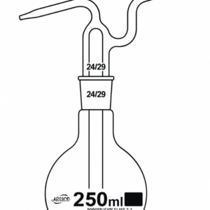 BOTTLES, WASH, COMPLETE SET WITH INTERCHANGEABLE STOPPER