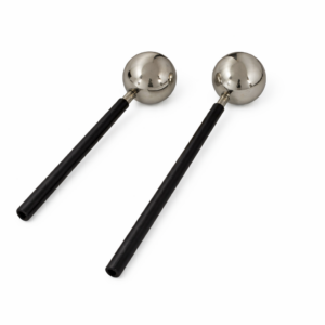 PAIR OF INSULATED SPHERES