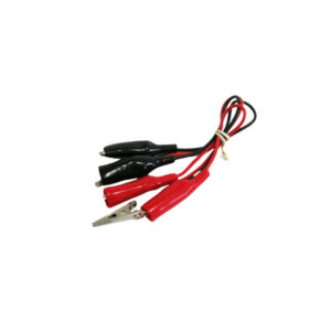 CROCODILE CLIP LEAD, INSULATED