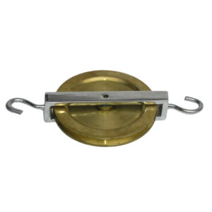 PULLEY SINGLE BRASS