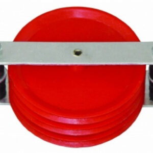 PULLEY TRIPLE PARALLEL PLASTIC