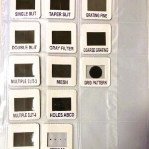 DIFFERENT TYPES OF GRATING AND SLITS