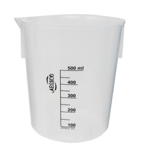 BEAKER, POLYPROPYLENE, PRINTED GRADUATION