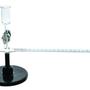POTOMETER, GANONG, GLASS STOPCOCK, BAKELITE BASE