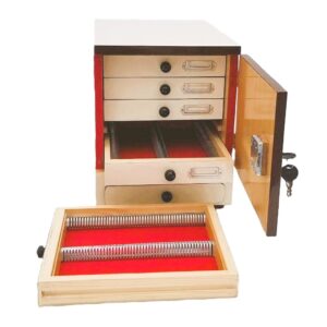 MICROSCOPE SLIDE CABINET