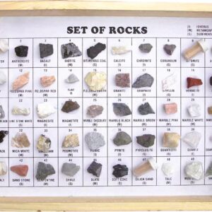 COLLECTION OF 50 ROCKS