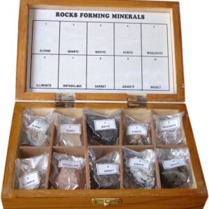 COLLECTION OF ROCK FORMING MINERALS