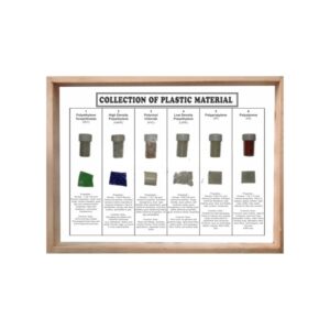 COLLECTION OF 6 PLASTIC MATERIAL